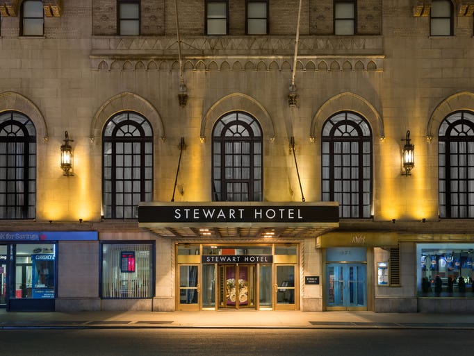 The Stewart Hotel, formerly the Manhattan NYC, is the