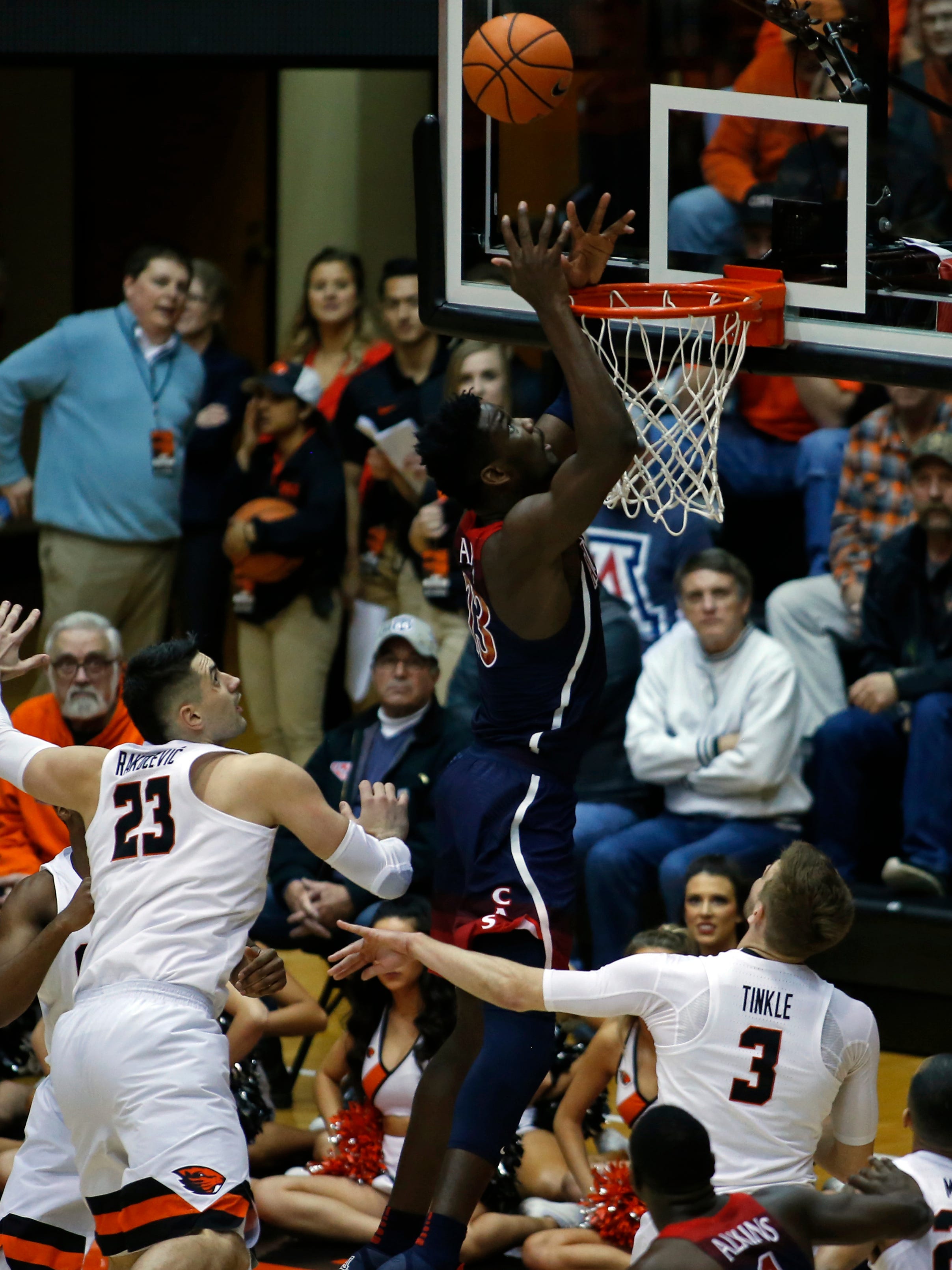 Uofa Basketball Without Allonzo Trier Wildcats Pull Out Ot Win