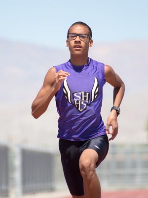 When he isn't studying, Shadow Hills High cross country and track runner Alejandro Grant spends his time writing.