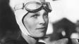 Amelia Earhart, the first woman to fly solo across