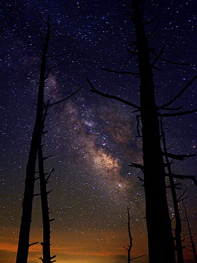 Beautiful stargazing opportunities at public lands