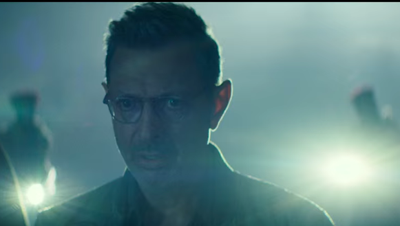 Be concerned whenever Jeff Goldblum looks like this