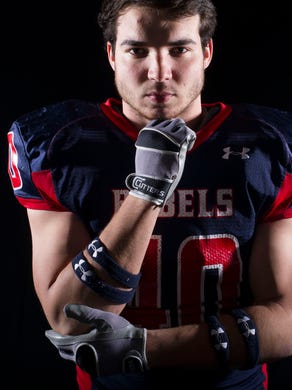 Cody Underwood of West High School is the 2014 PrepXtra defensive player of the year. 