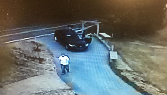 This is the car two suspects used in the attempted burglary at 2200 block of Church Road, Derry Township, on March 8, 2016, during the daytime.