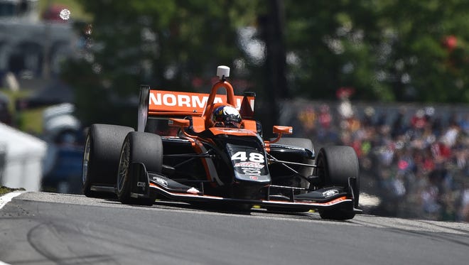 Indy Lights driver Ryan Norman returns to Mid-Ohio after winning the SCCA National Championship Runoffs in 2016.