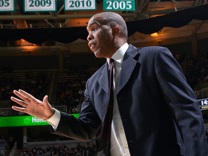 TSU head coach Mike Davis, formerly of Indiana University,