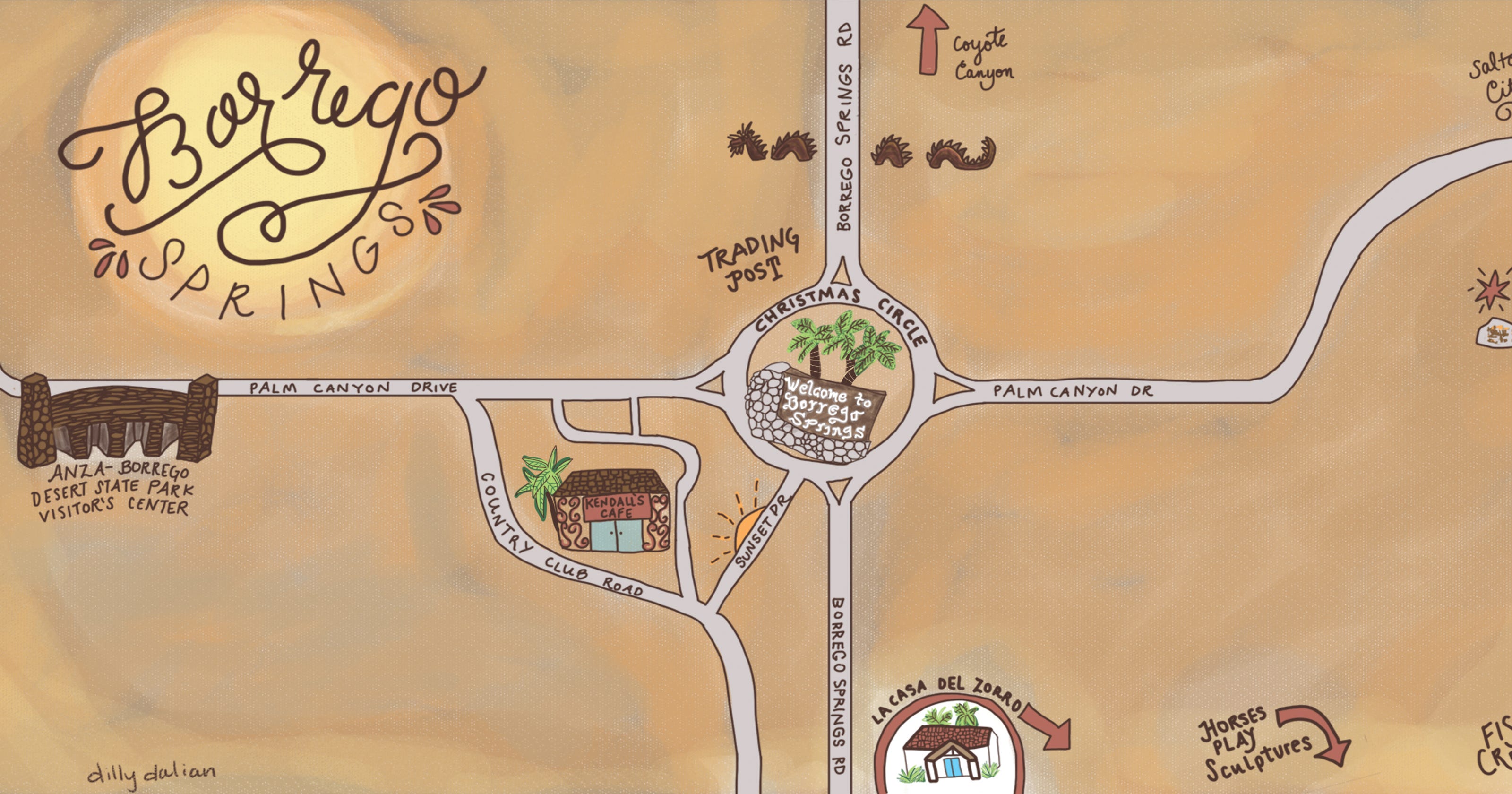 Road trip Borrego Springs