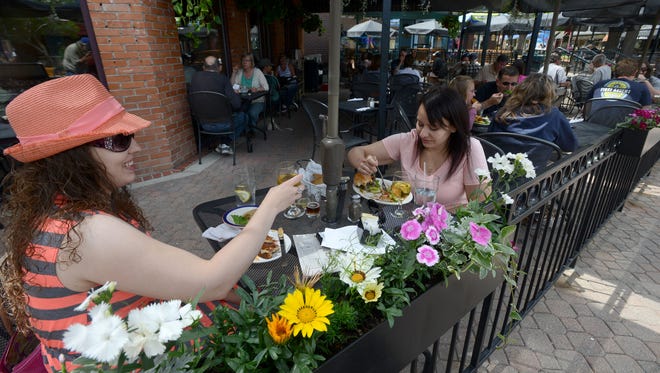 CooperSmith's Pub & Brewing is one of many Fort Collins restaurants, breweries and bars with outdoor patios.