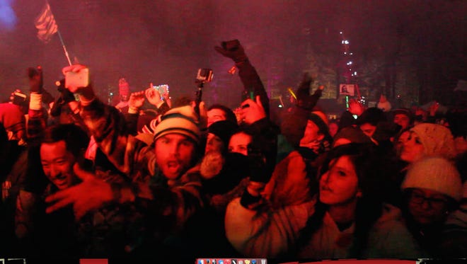Images from Monday night at the SnowGlobe Music Festival.