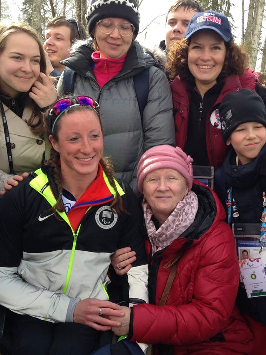 Paralympian Reunited With Birth Mother