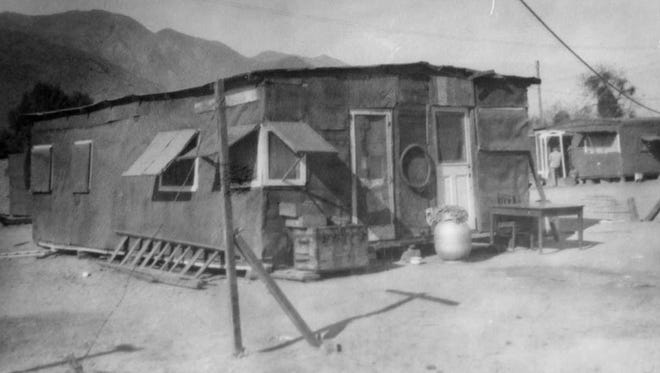 Homes and trailers on Section 14 c. 1950