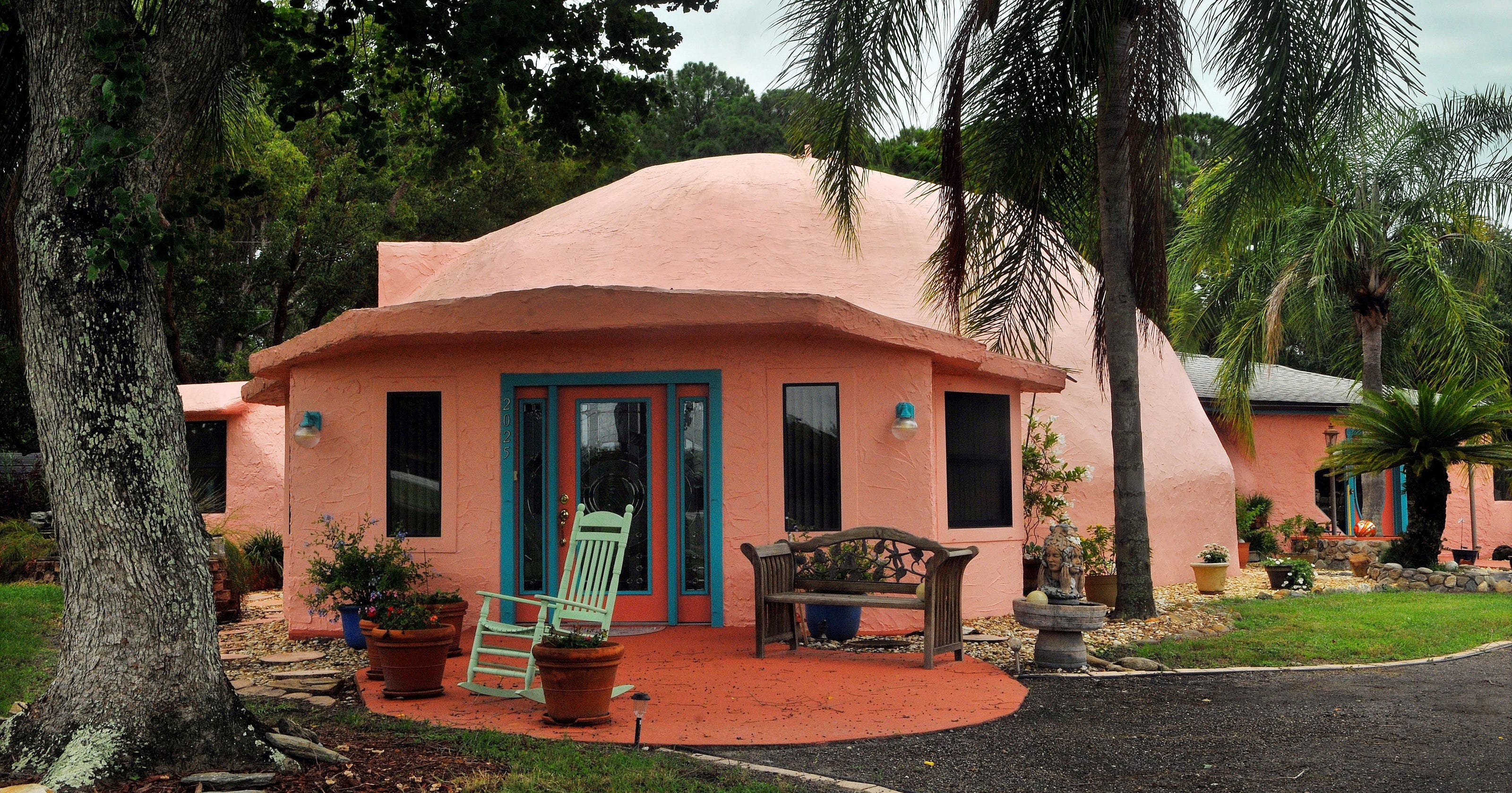 Unusual homes Brevard Dome home in Cocoa
