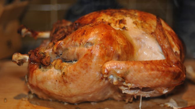 
Roast turkey is traditional holiday fare that’s easy to prepare.
