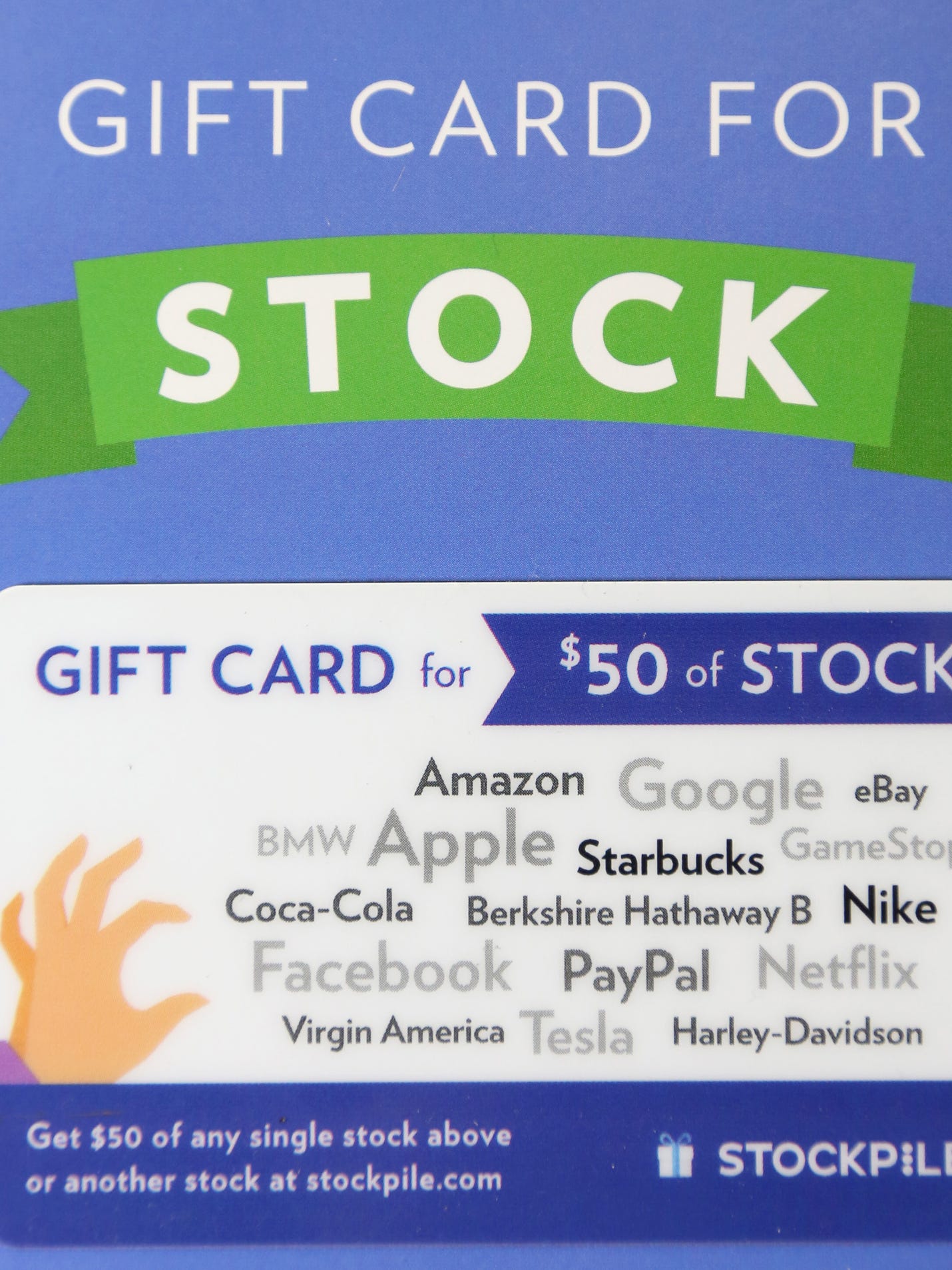Hand someone some stock for the holidays