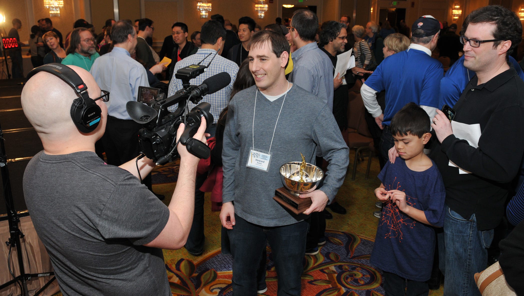 Puzzling It Out With National Crossword Champion Howard Barkin