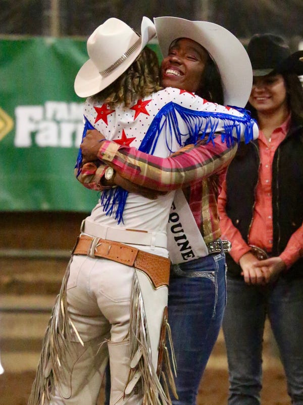 Khalilah Smith is the first black rodeo queen in MSU history