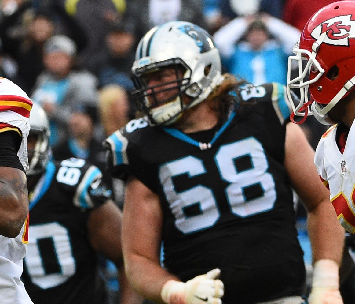 G Andrew Norwell (68) was a first-team all-pro in 2017.