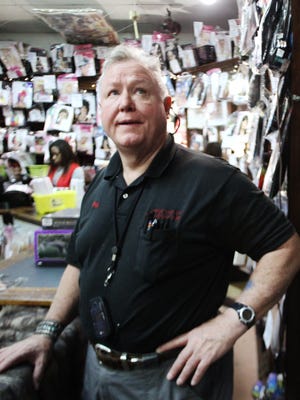 Phil Sass has owned and operated his magic and costume shop for the last three decades. Its location on West Tennessee Street draws a regular crowd of 18-24-year-old, mostly college students.