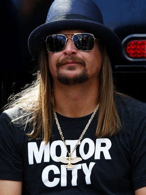 Just in time for the Iowa Caucus, Kid Rock is throwing his support behind 2016's most controversial presidential candidate.