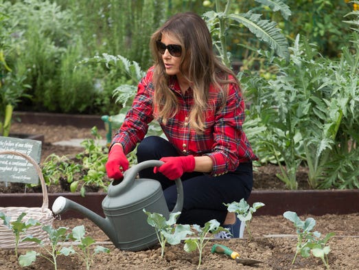 First lady Melania Trump had a busy week of appearances