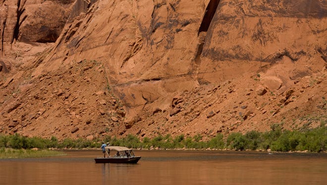 Officials will be patrolling the Colorado River this weekend.