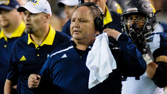 In his 20 years as Northern Arizona's head coach, Jerome Souers has won 112 games and had four FCS playoff appearances.