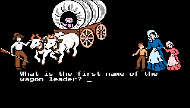 The 1990 version of The Oregon Trail was created by MECC. It was used to teach history and geography.