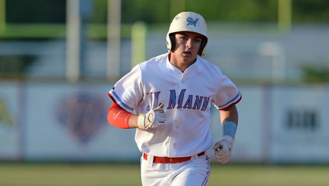 Senior third baseman Joe Satterfield is one of six Division I signees on the J.L. Mann baseball team, which is No. 22 in USA TODAY's Super 25 preseason rankings.