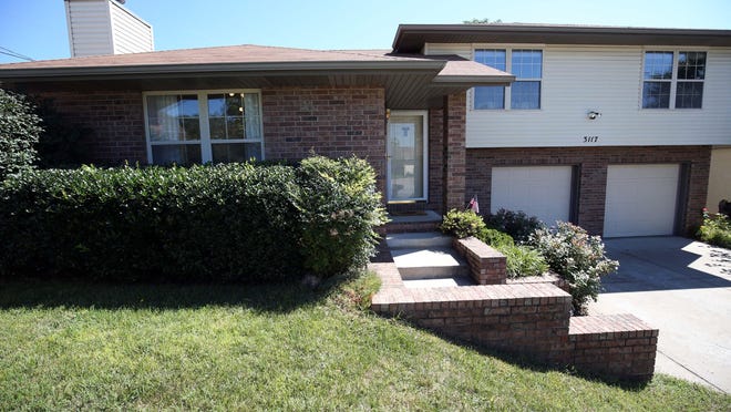 Lyndi and Kyle Tiggemann bought this southeast Springfield split-level home in February.