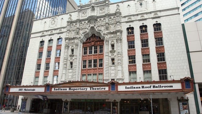 The Indiana Theatre building, at 140 W. Washington St., is home to the Indiana Repertory Theatre and the Indiana Roof Ballroom. Both will continue to operate there, the city said.