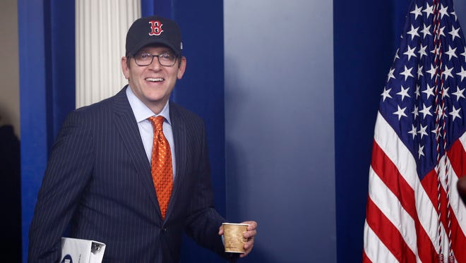 White House press secretary (and Red Sox fan) Jay Carney.