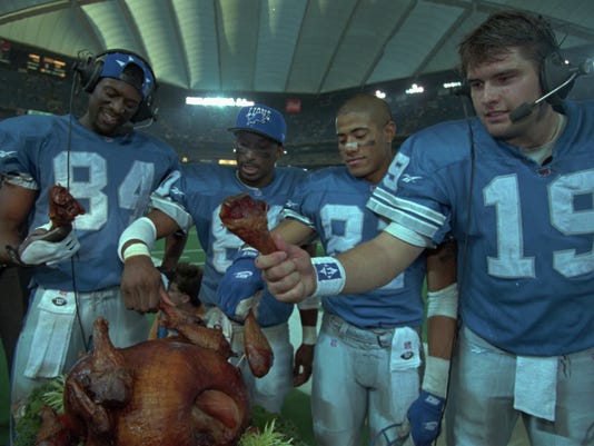 Lions football: Remembering the team's titans of Thanksgiving