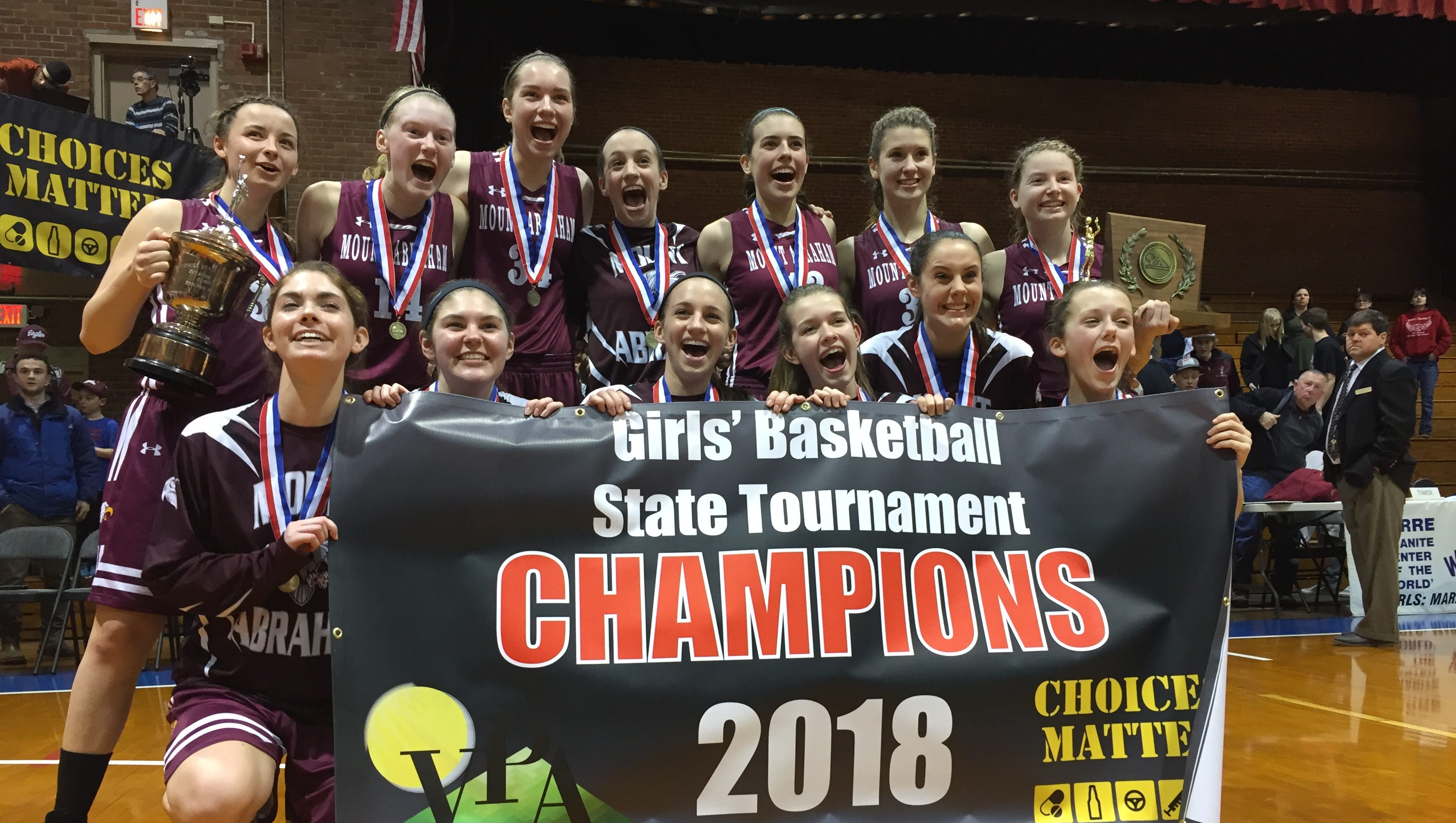 Defensive Mount Abraham Locks Down Division Ii Girls Basketball Title