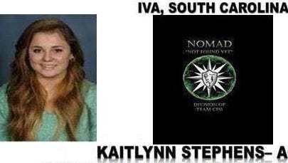 Kaitlynn Stephens, 16, was last seen in Iva on June 7.