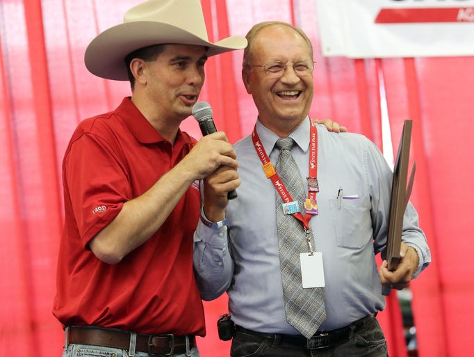 Governor Scott Walker declares Ben Brancel day at the