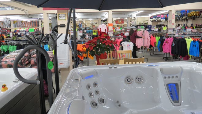 Hesselson's sells pools and hot tubs, but also clothes and other things. By shifting its approach over the years, the store has continued to succeed.