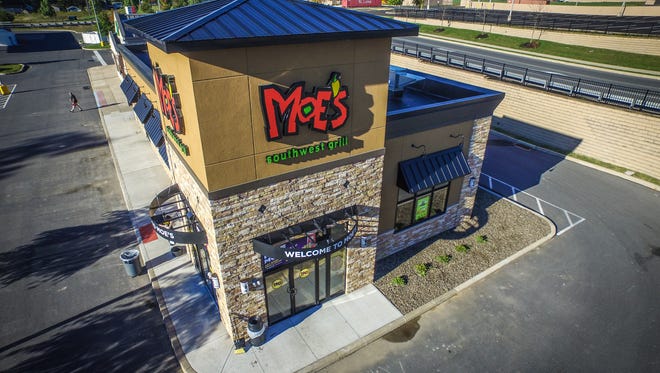 Moe's Southwest Grill will open its first York County location on April 1.
