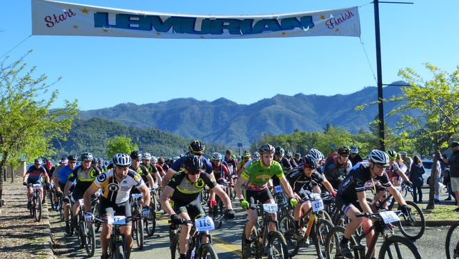 The Lemurian Shasta Classic mountain bike race is held annually at Whiskeytown National Recreation Area.