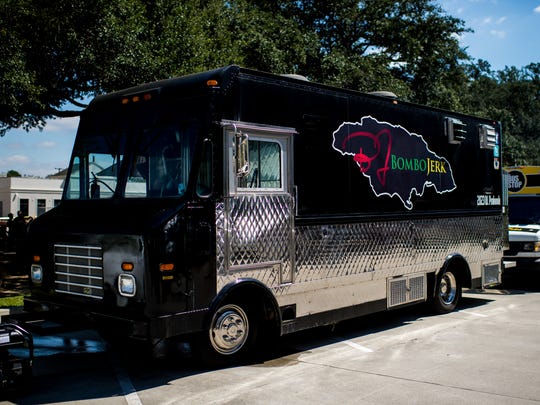 A Double Decker Food Truck Bus