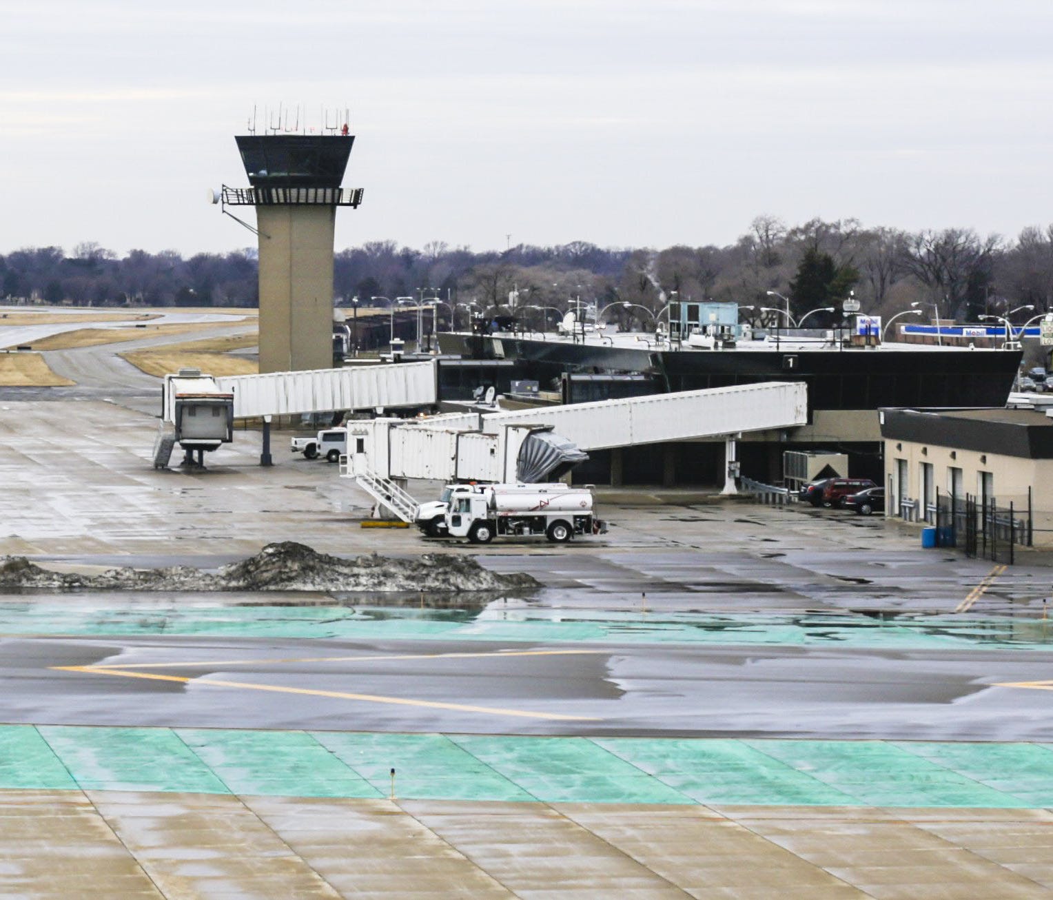 The Coleman A Young Municipal airport in April 2014 in Detroit.