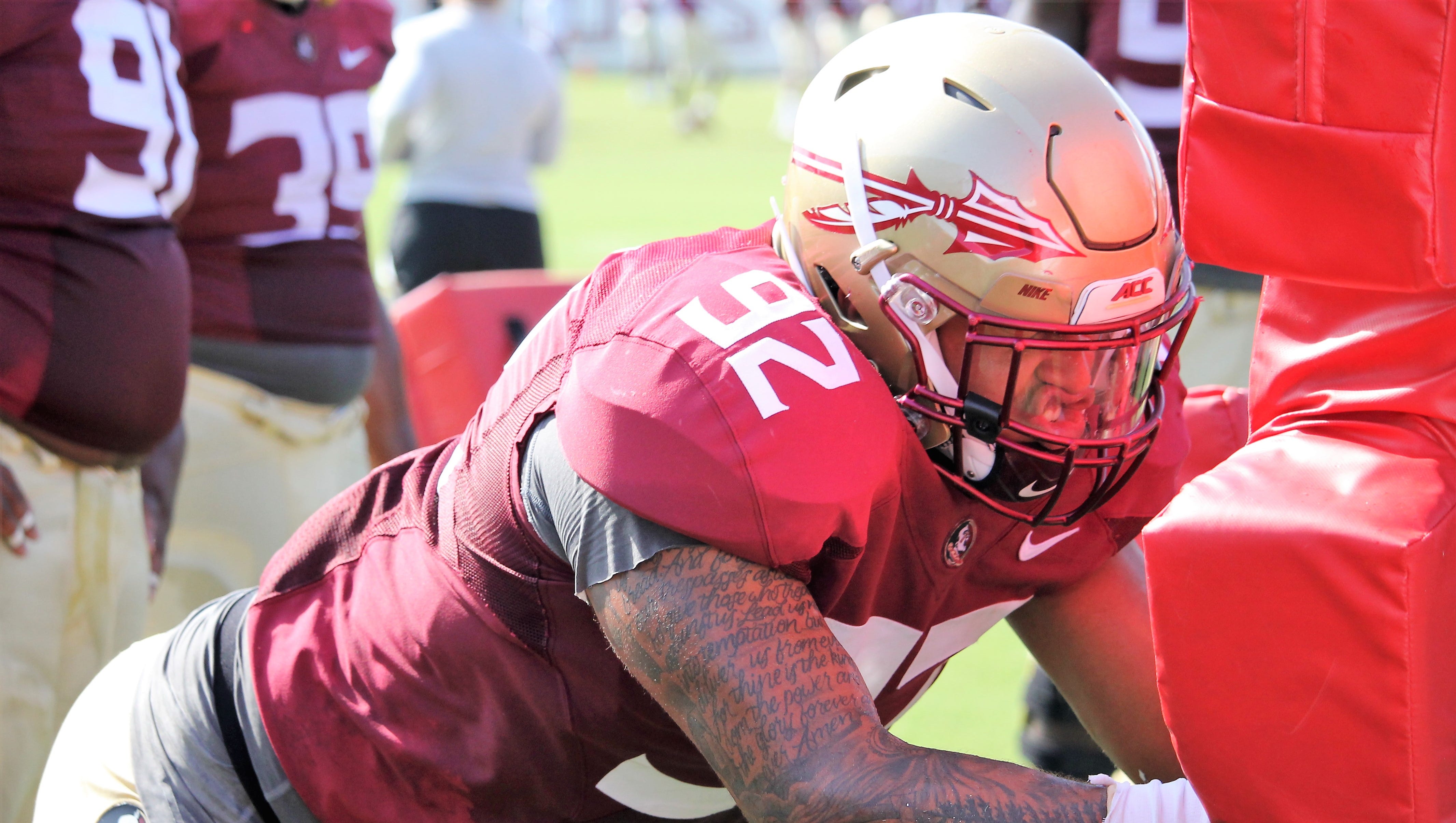 Mcgahee Fsu Embracing The Suck Of Fall Camp
