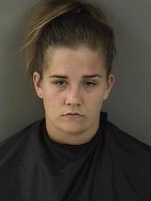 Christal Edith Elise Scofield, 25, was charged with three felonies after deputies said she pawned a gold ring and bracelet worth $7,000 after taking them from an Indian River County home.