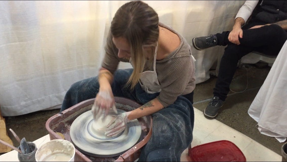 Morristown Armory in NJ packed by Spring Craft Morristown craft show