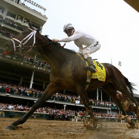 Rain is forecast for Saturday's Derby.