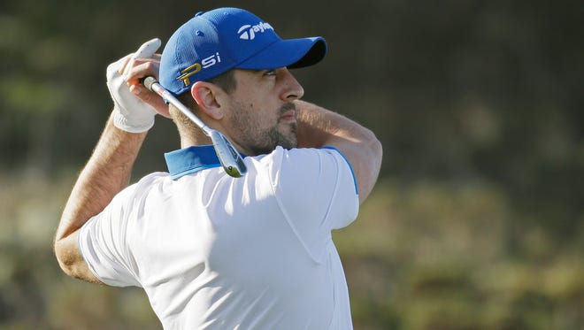 Green Bay Packers quarterback Aaron Rodgers is an avid golfer in his spare time.