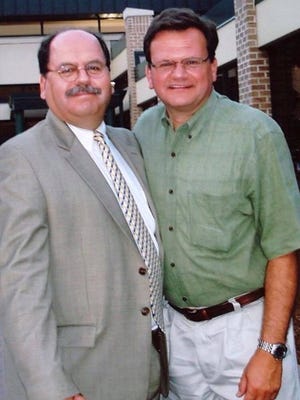 John Duch (left) with his brother Tom Duch