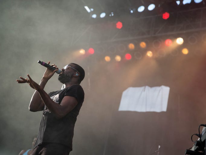 TV on the Radio performs Friday, July 31, 2015, during
