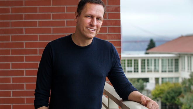 Peter Thiel's new book is "Zero to One: Notes on Startups, Or How to Build the Future" (Crown Business).
