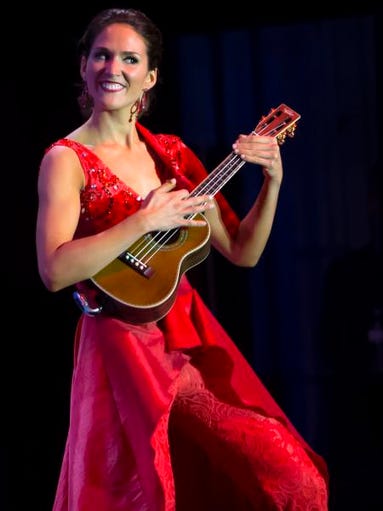 Miss Onalaska Erin O'Brien performs the song Wipeout