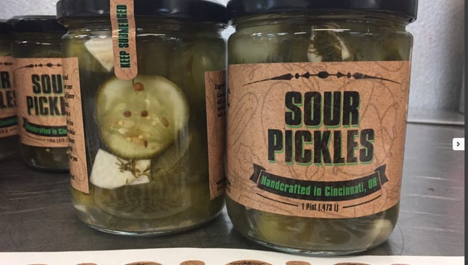 Pickles from The Pickled Pig, which will open in Walnut Hills